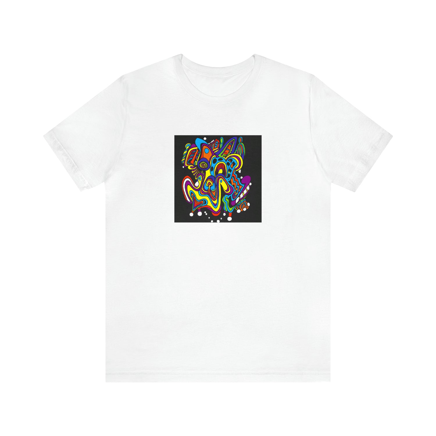 Alacrity Prints Designer Tee - Psychedelic Cityscape - Streetwear T-Shirt