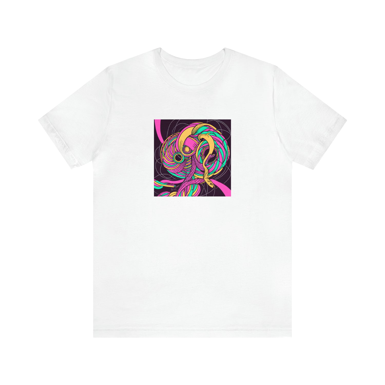 Alacrity Prints Designer Tee - Psychedelic Runway - Streetwear T-Shirt